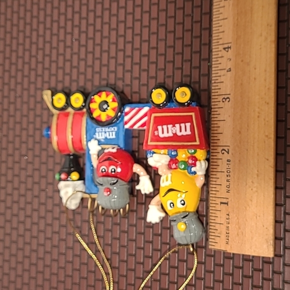 M & M Express Train Christmas Ornament - Picture 4 of 5